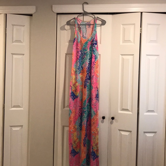 Lilly Pulitzer Dresses & Skirts - Lilly Pulitzer racerback maxi